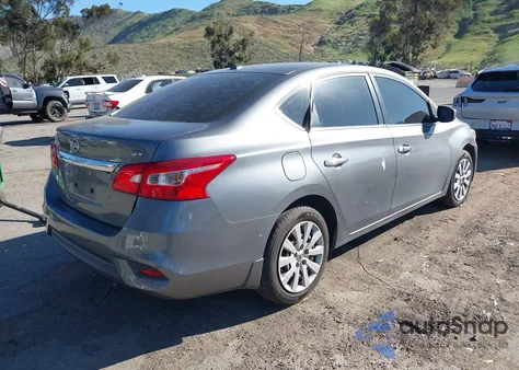 2017 Nissan Sentra Sv из США, поврежденный, VIN 3N1AB7AP3HY321702